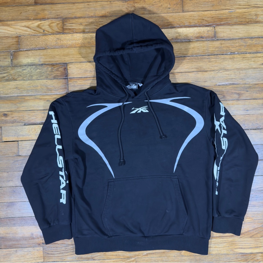 Hellstar Sports Jet black Hoodie